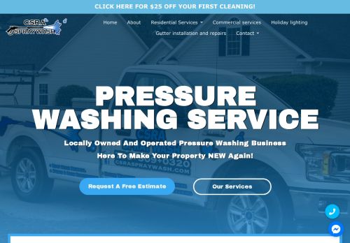 CSRA Spray Wash