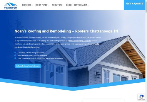 Noah’s Roofing and Remodeling